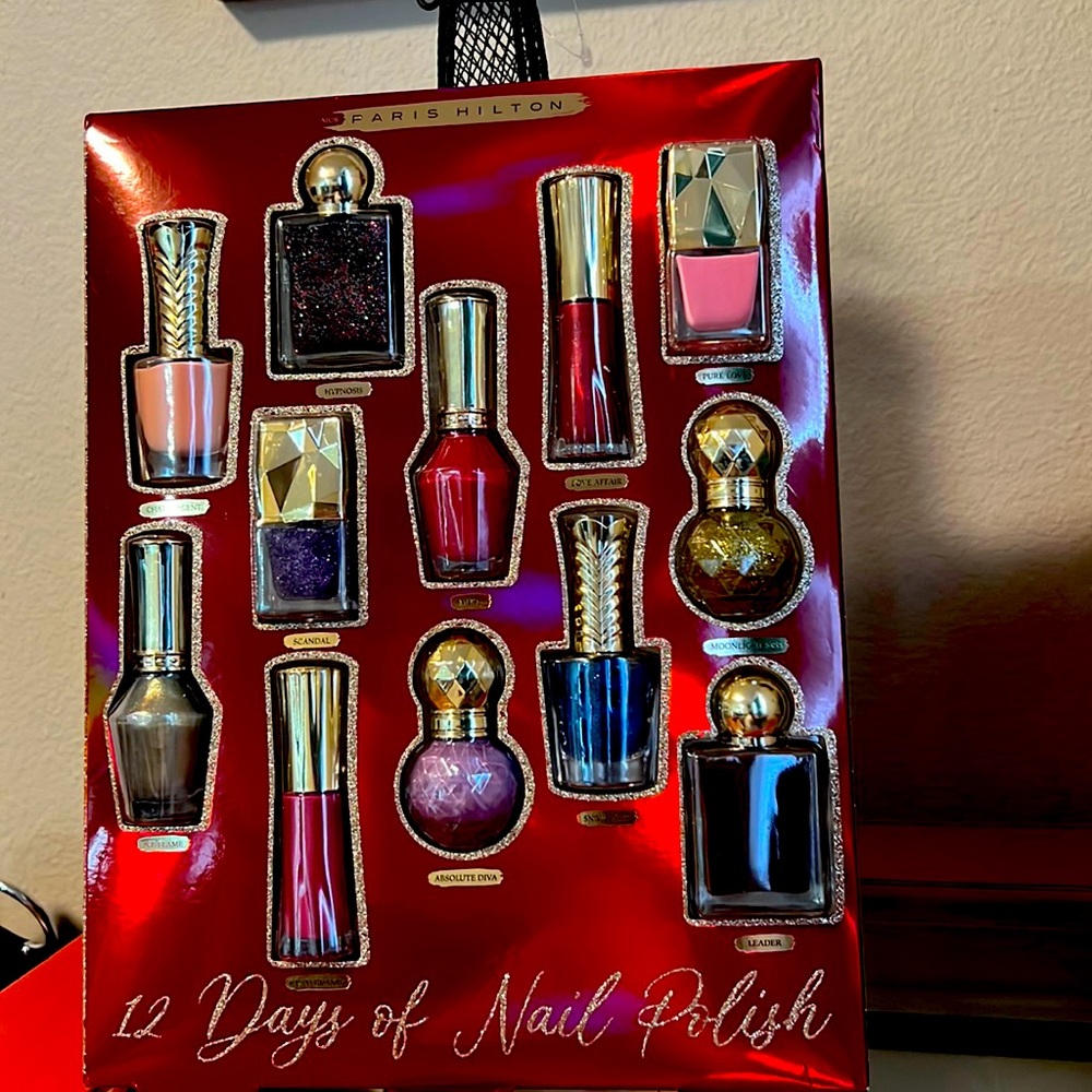 Affordable Nail polish set by Paris Hilton.